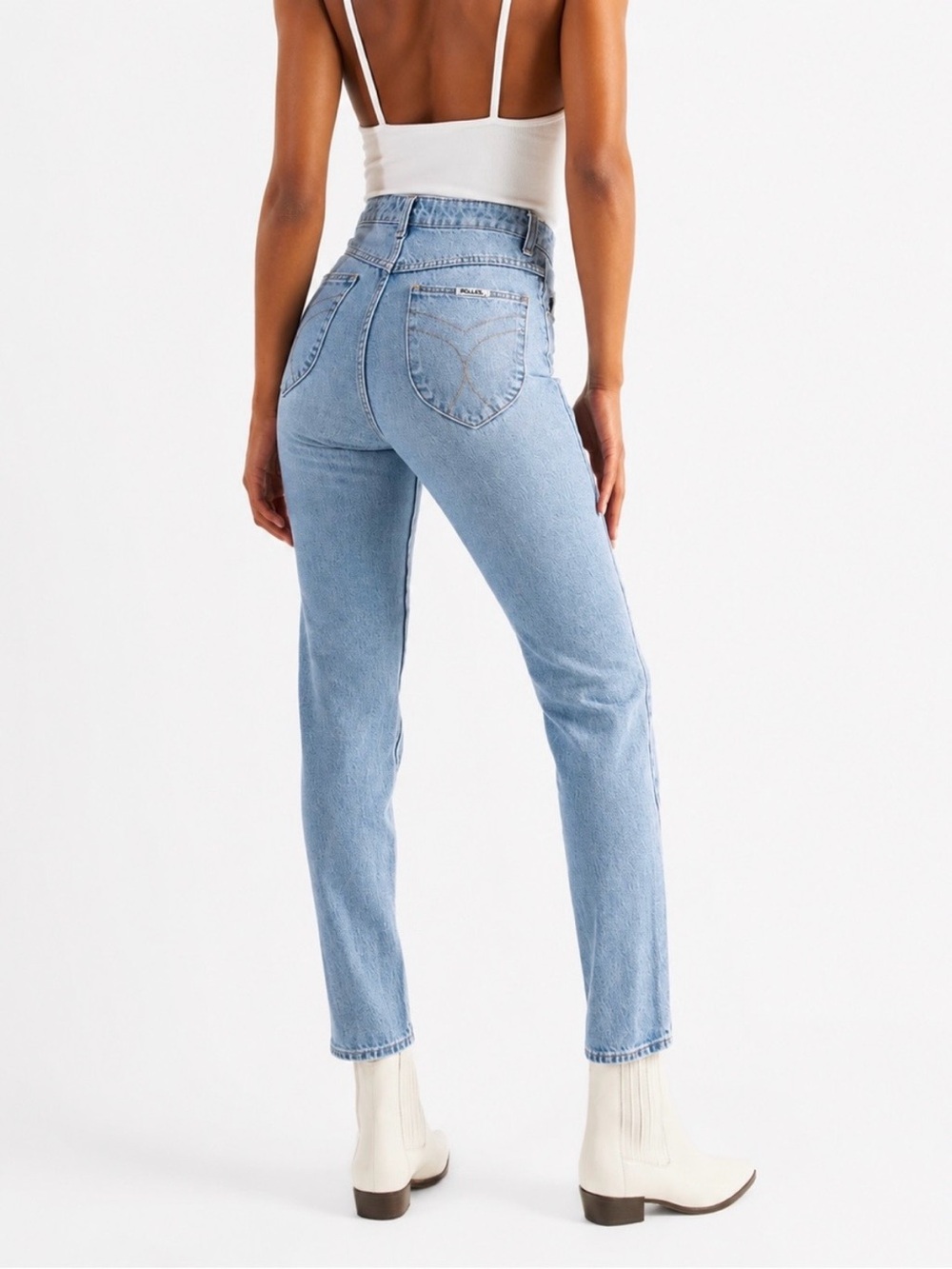 Rolla’s Dusters High Rise Slim Jeans - Picture 1 of 8